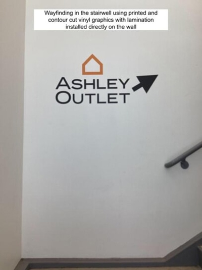 Distribution Center Wayfinding & Branding Project Photo
